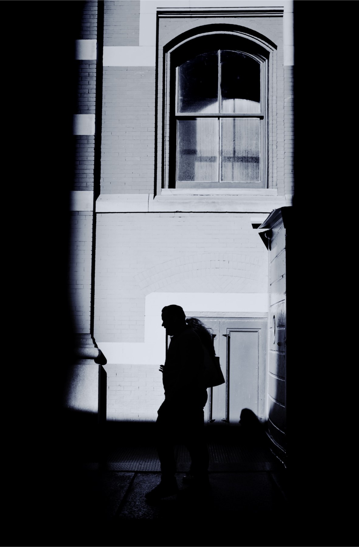 Doorway, hard noon